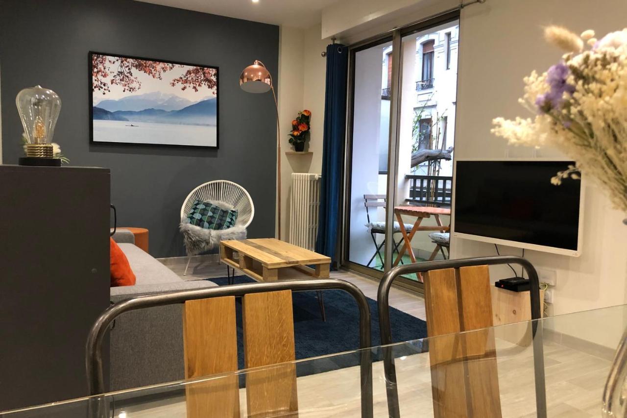 Modern Apartment 1Room Canal Terrace Lake 400M Annecy Bagian luar foto