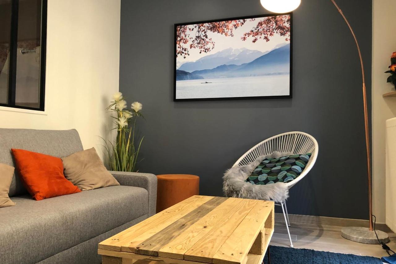 Modern Apartment 1Room Canal Terrace Lake 400M Annecy Bagian luar foto